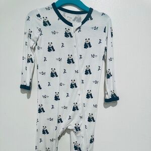 Zen long sleeve zip romper 2T